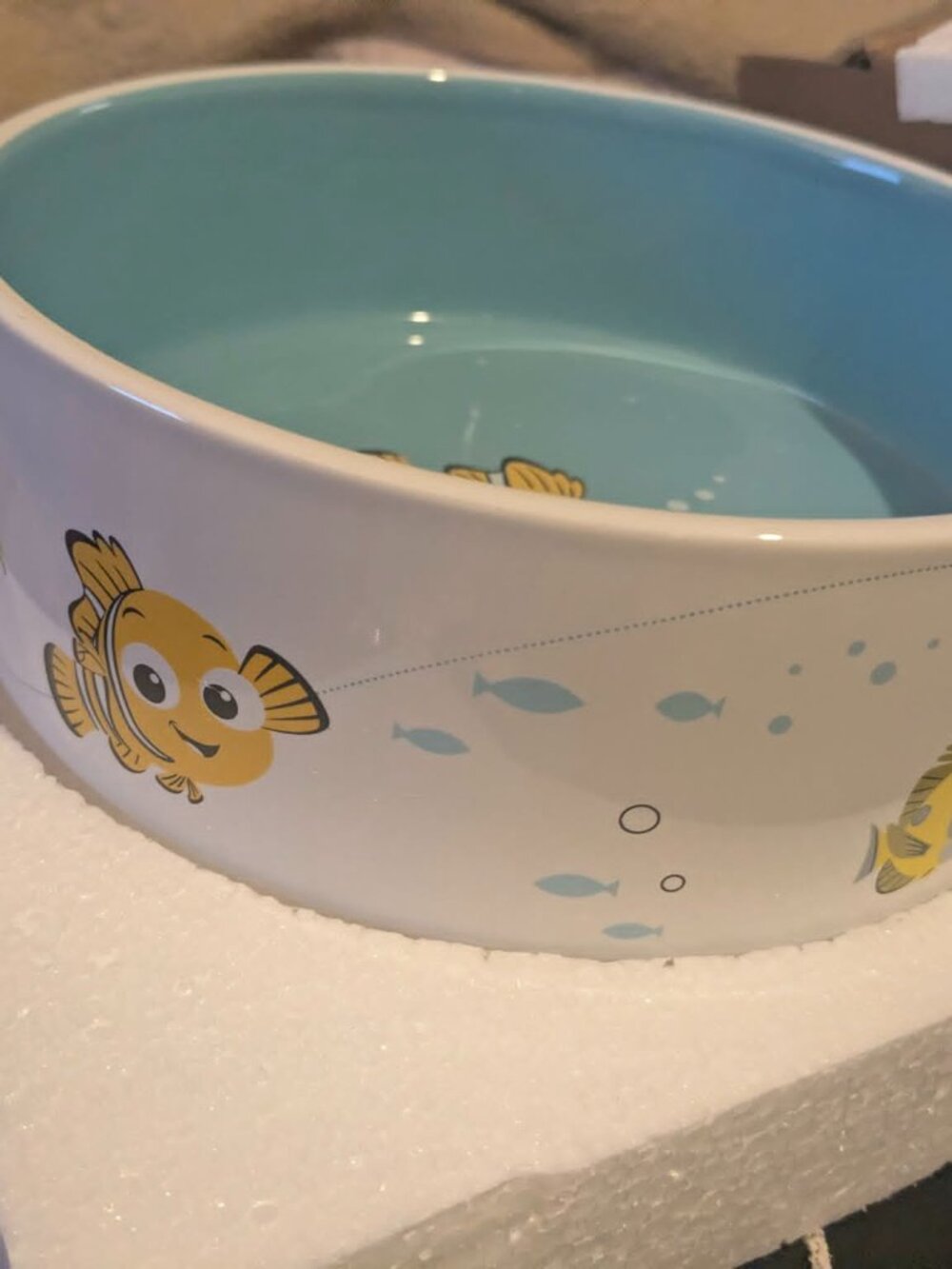 Disney Pixar Finding Nemo 5 Cup Ceramic Pet Dish BRAND NEW IN BOX